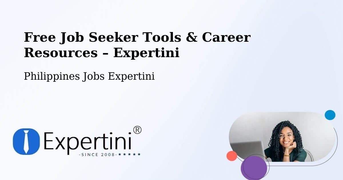 Free Job Seeker Tools & Career Resources – Dodan - Dodan, Philippines Jobs Expertini