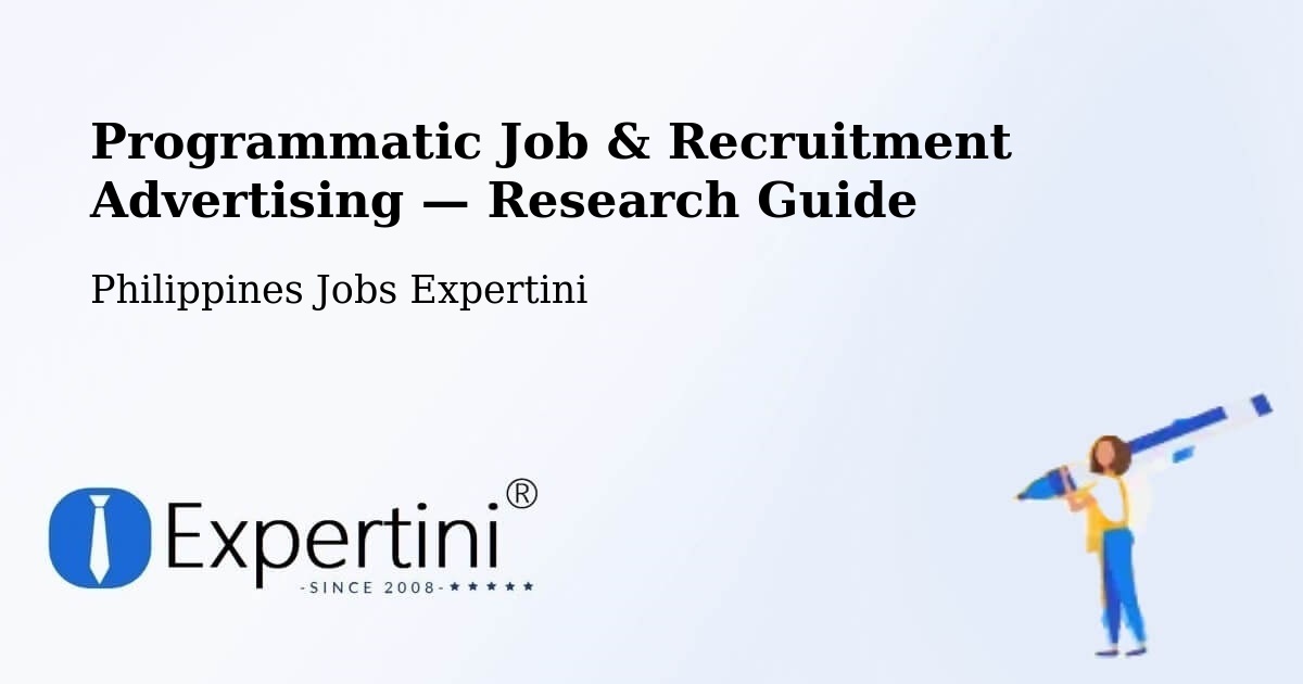 Programmatic Job & Recruitment Advertising — Research Guide – Dodan