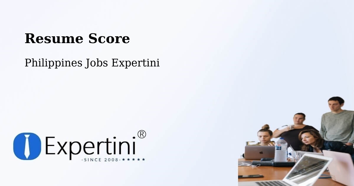 Resume Score & Job Description Match Tool – Dodan - Philippines Jobs Expertini